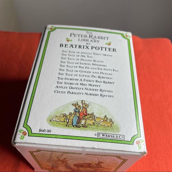 Boxed Set Peter Rabbit Beatrix Potter Mini Books Easter Spring - Picture 6 of 9